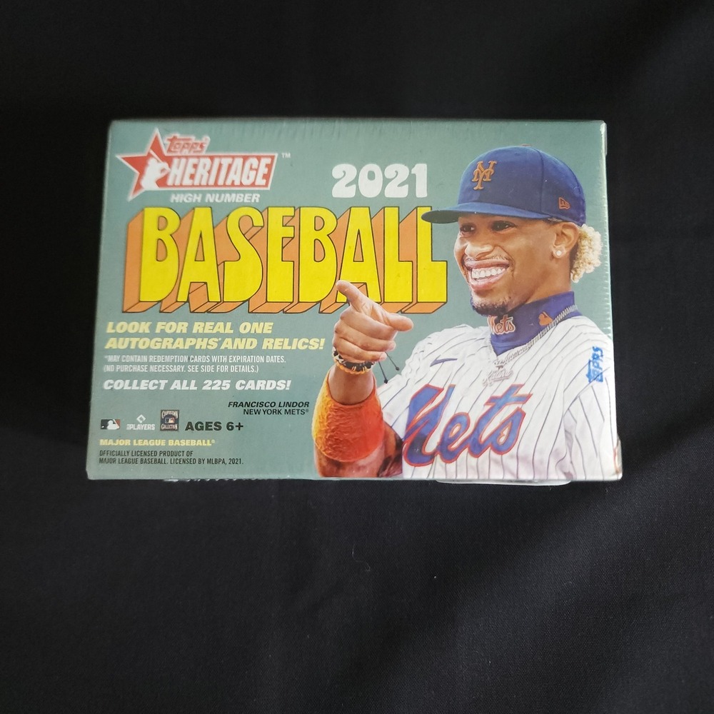 Topps Heritage High Number Baseball Blaster Box 2021 MLB 72 Cards Sealed